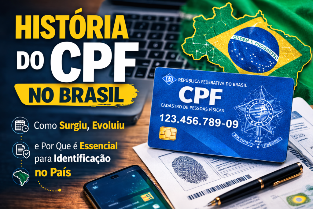 História do CPF no Brasil e evolução do documento de identificação